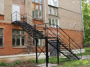 Лестницы пожарные металлические под заказ Краснодар и Краснодарский край 